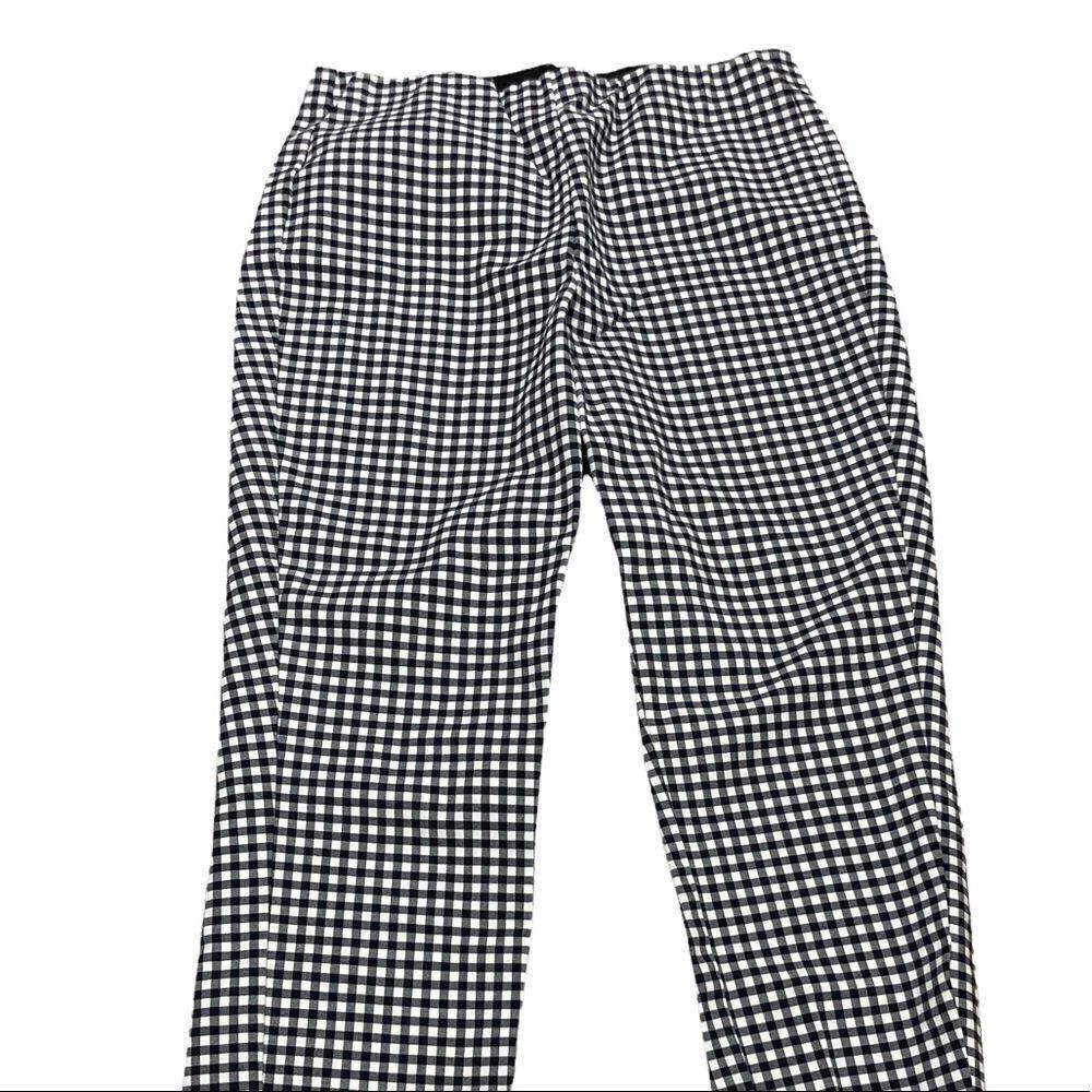 Rag and bone black and white checked black pants size 12 - Picture 8 of 9